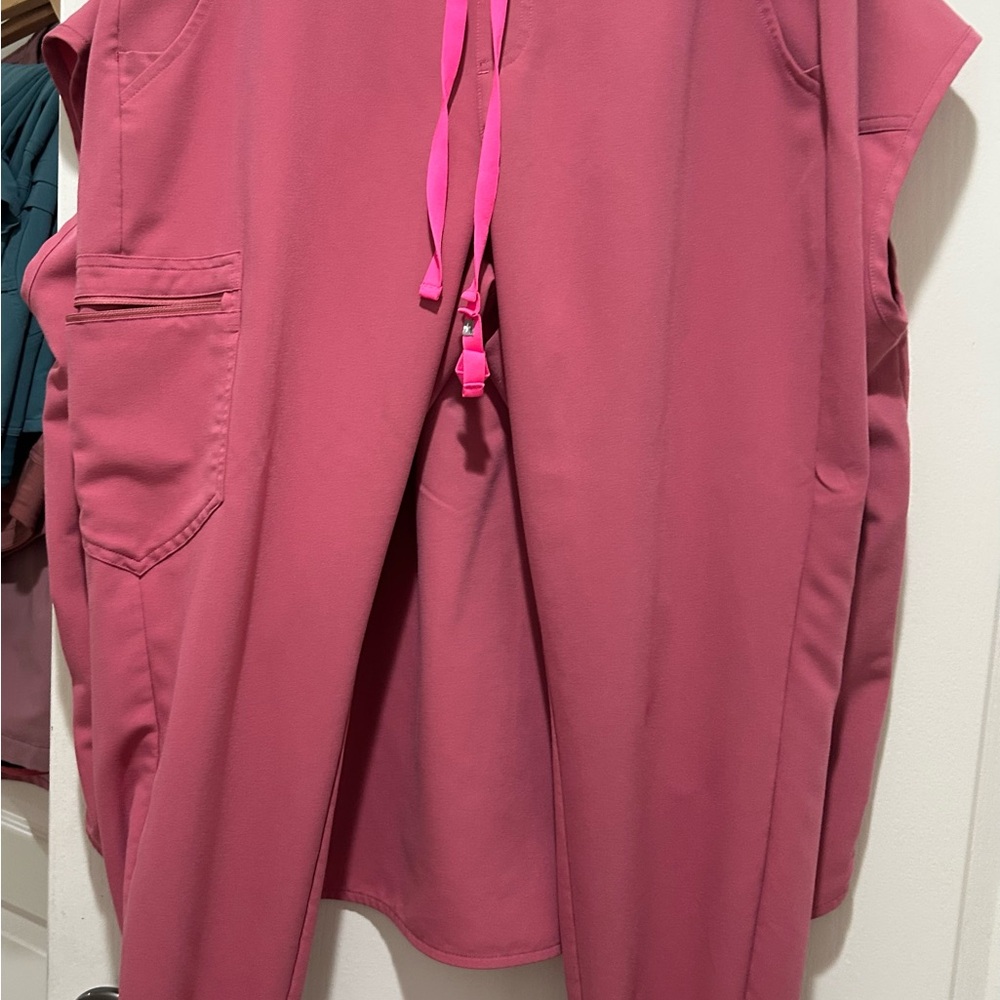 Figs Scrubs Breast cancer edition